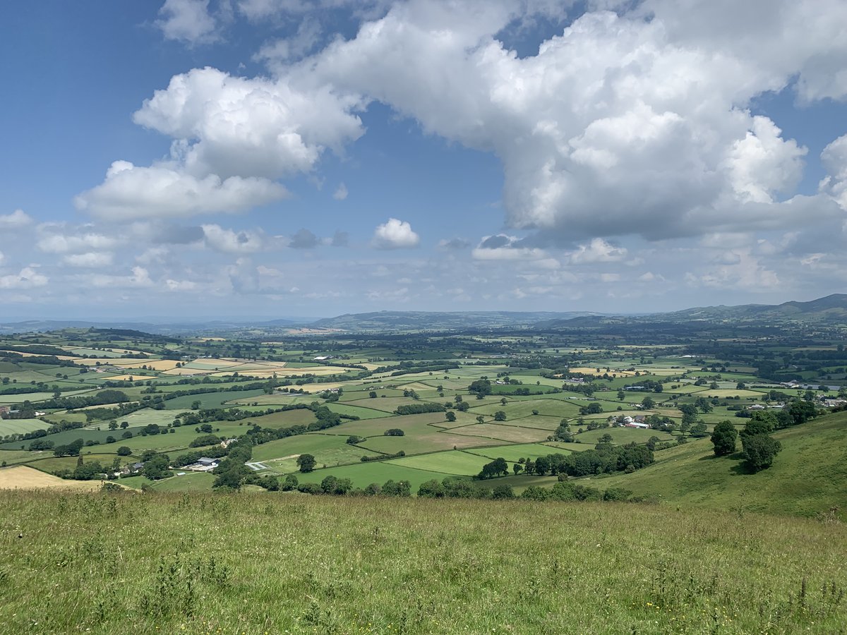 Powys countryside, Wales